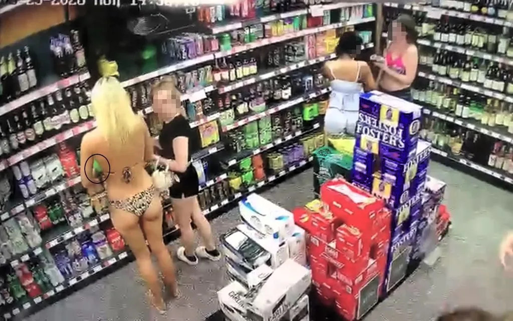 Bikini-Clad Shoplifters Nabbed Stealing Booze in Castleford Heatwave