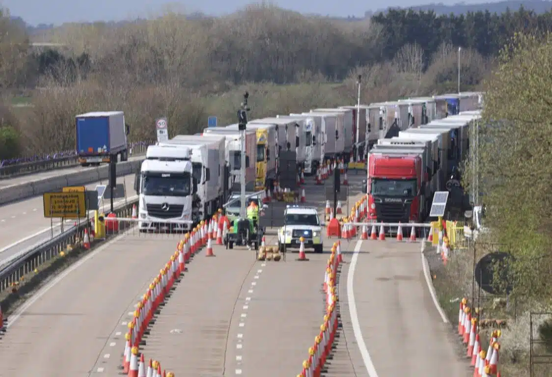 Operation Brock Activated on M20 for May Bank Holiday Delays
