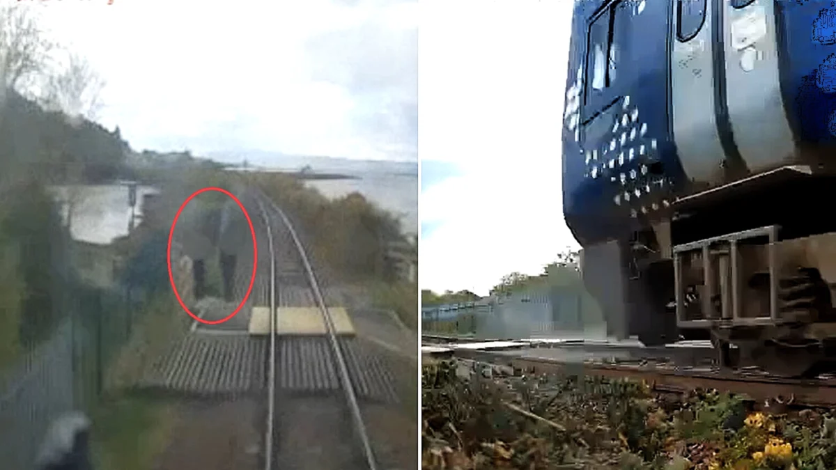 Teens Narrowly Escape Death Playing on South Kessock Railway Tracks