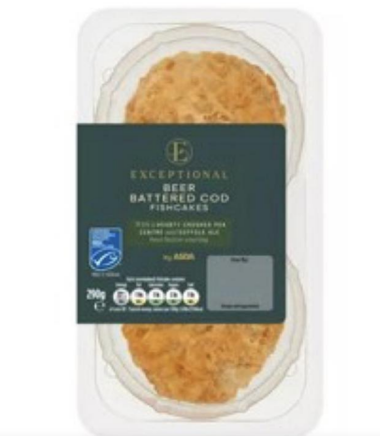 Asda Recalls Beer Battered Cod Fishcakes Over Plastic Risk