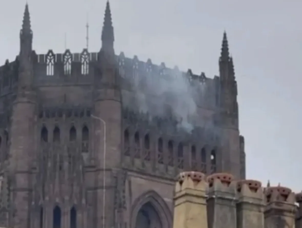 Merseyside Fire Crews Extinguish Electrical Fire at Liverpool Cathedral