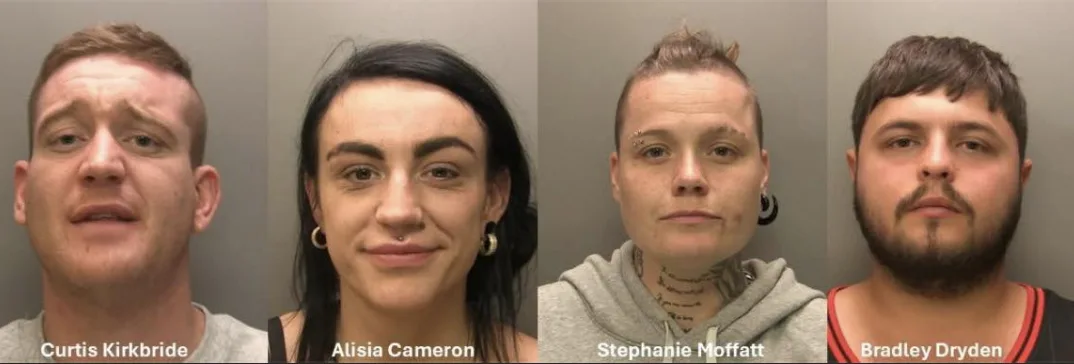 Four Jailed for Cocaine and Ketamine Supply in West Cumbria