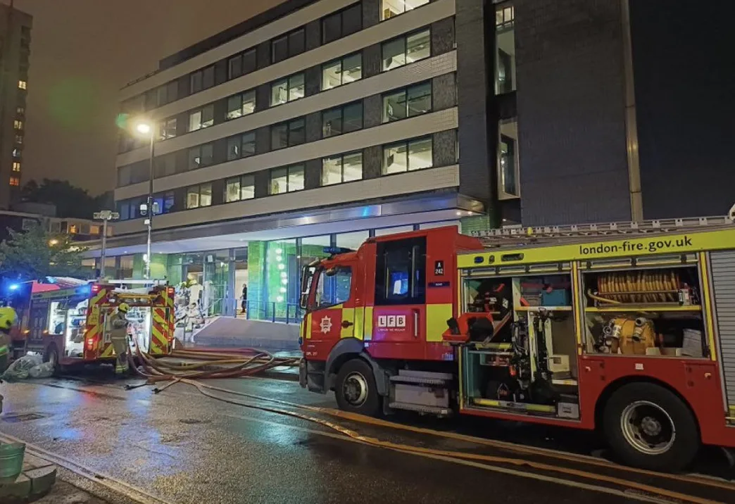 Basement Office Fire in Islington Brings 80 Firefighters to Old Street