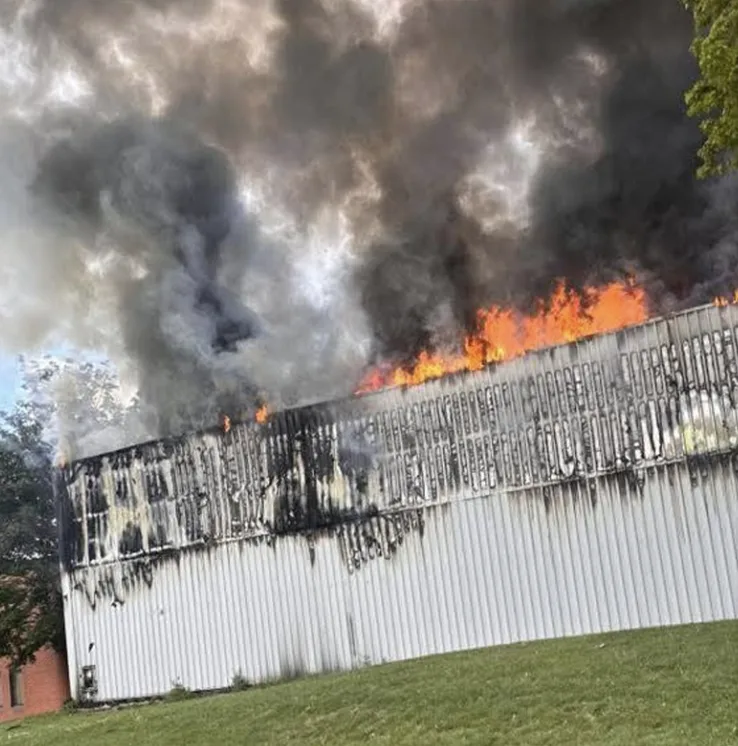 Major Fire Engulfs Commercial Units in Aylesbury Industrial Estate
