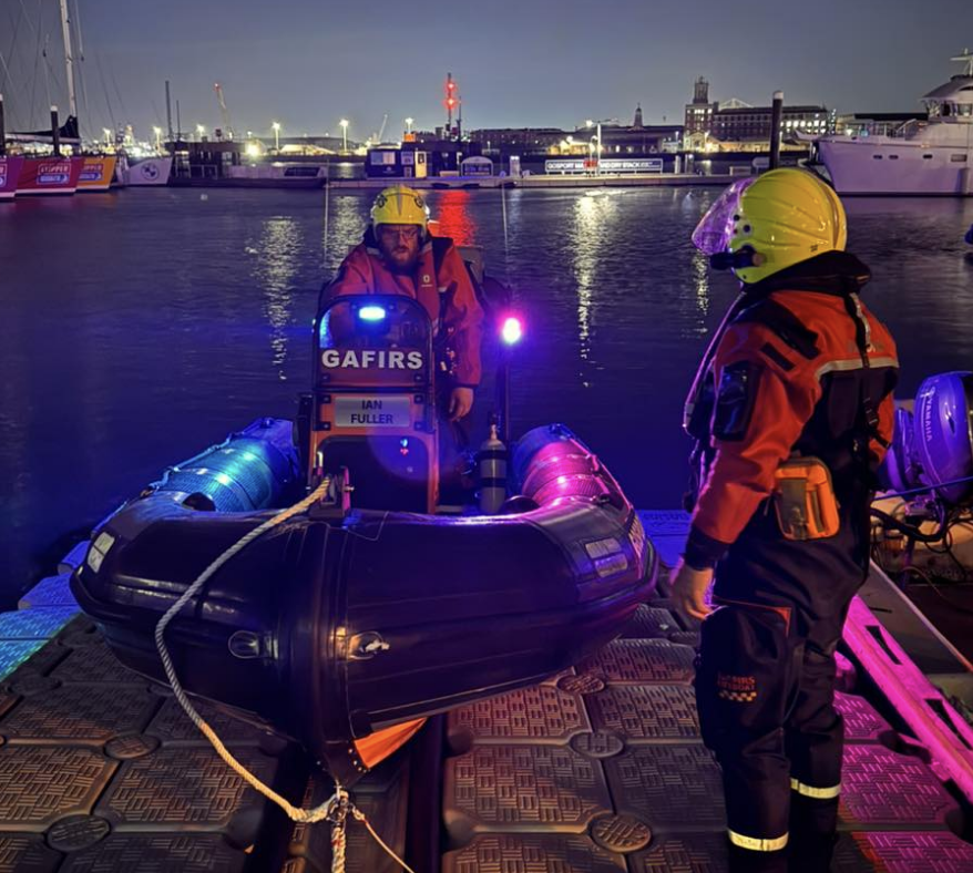 Multi-Agency Search Launched for Missing Person in Gosport Waters