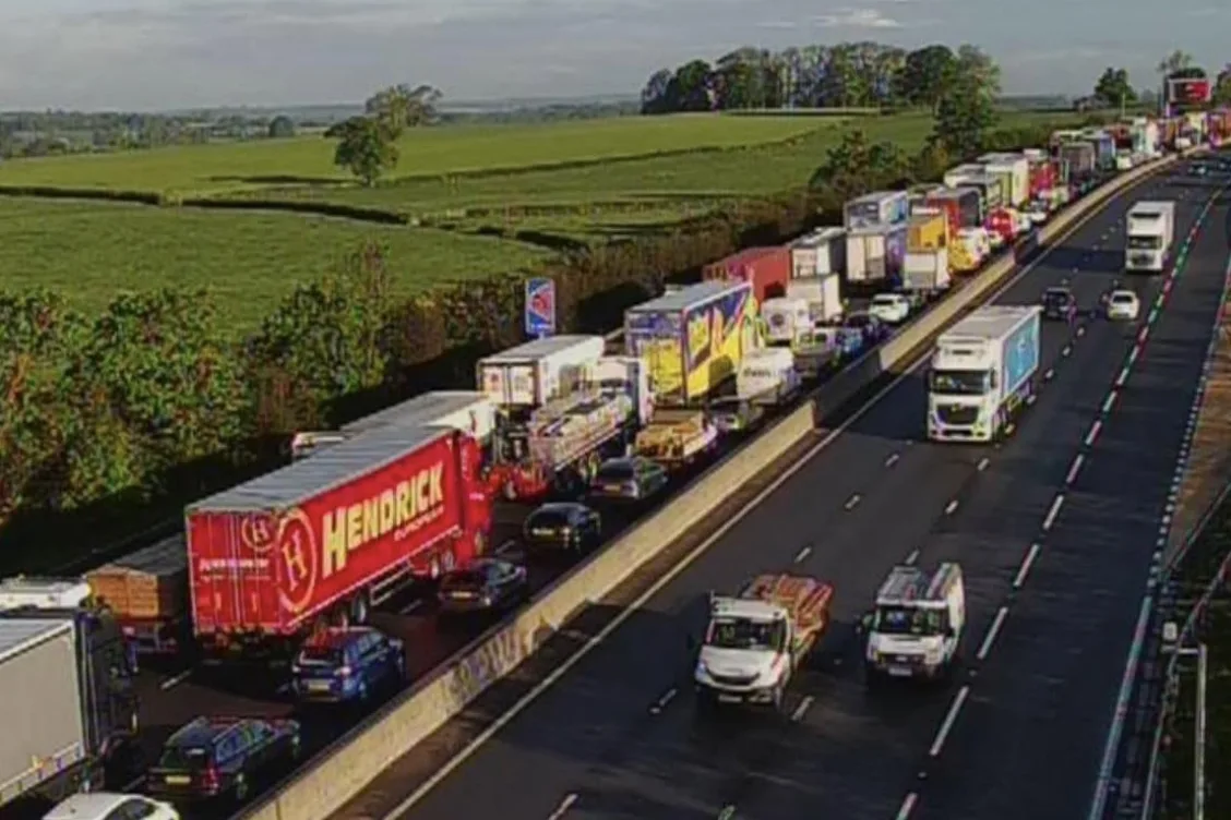 Serious M6 Crash Closes Stafford to Stoke Section Causing Hour Delays