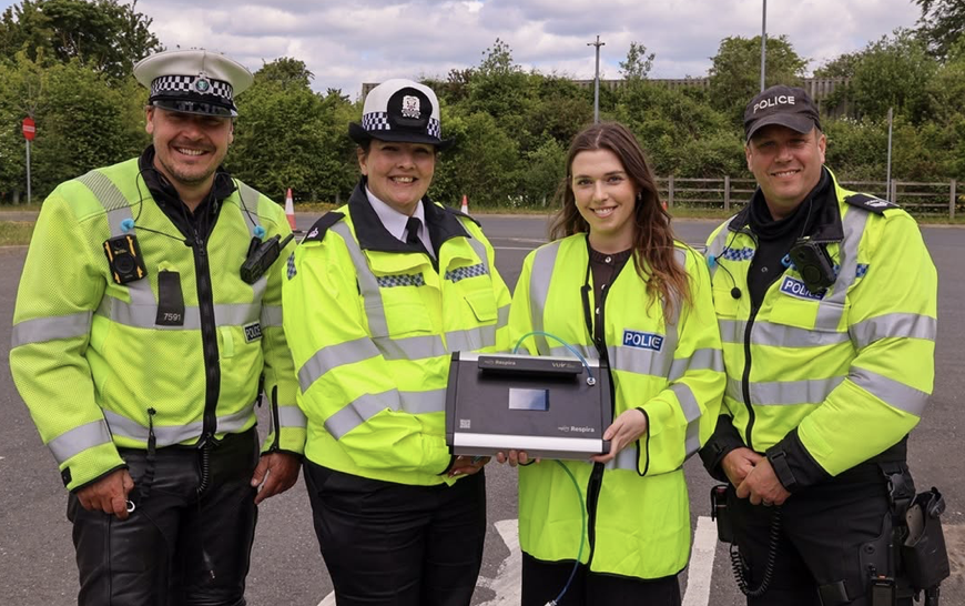 Hampshire Police Trial World-First NOS Analysers to Curb Laughing Gas Driving