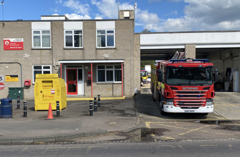 Firefighters Quickly Extinguish Roof Fire at Billericay Fire Station