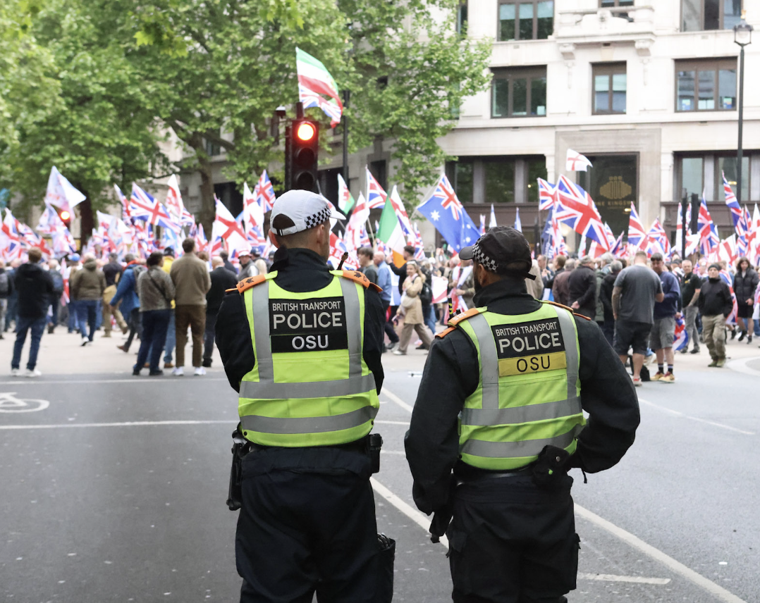 Eleven Arrested at Tommy Robinson Unite The Kingdom and Nakba Day Protests in London