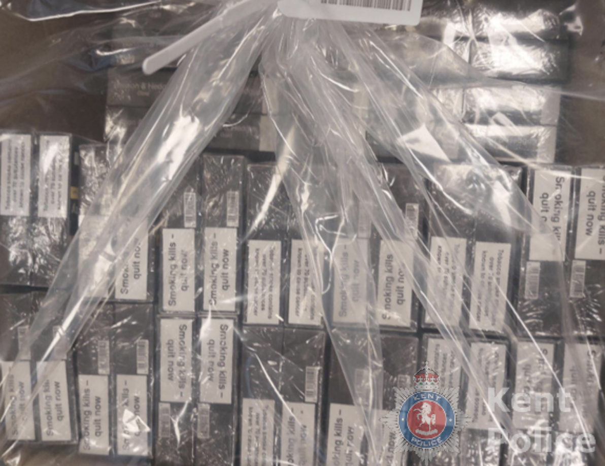 Kent Police Seize Cannabis and Fake Goods After Rochester Collision