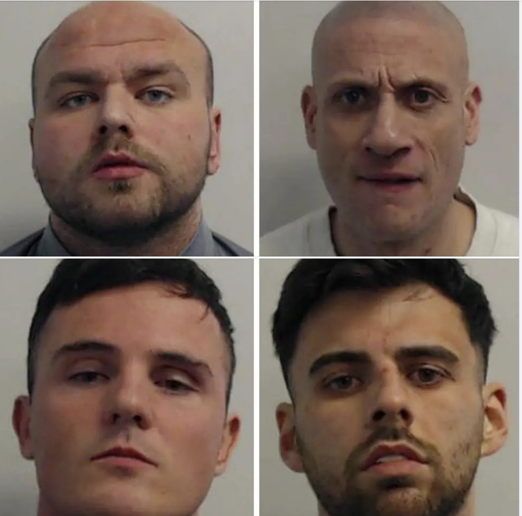 Four Jailed for Old Firm Football Violence in Glasgow City Centre