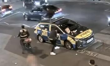 Man Fined for Vandalising Police Car Outside Bishopsgate Station