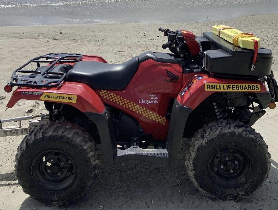 RNLI Quad Bike Stolen from Praa Sands Car Park Police Appea