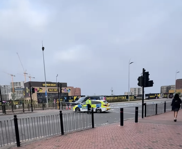 Dagenham Police Chase Ends With Passenger Injured After Car Pursuit