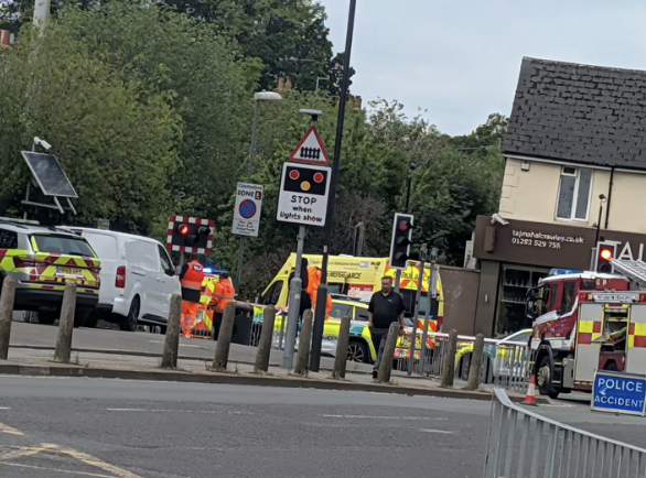Person Struck By Train At Crawley Level Crossing Disrupts Rail Lines