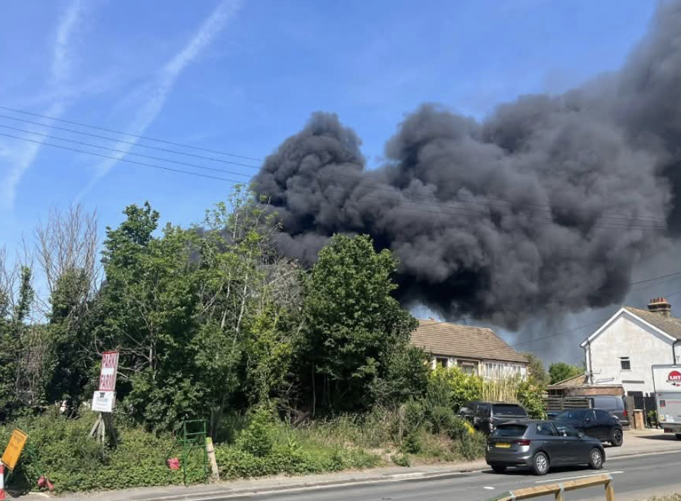 Waltham Abbey Blaze Sparks Evacuation Near Sewardstone Road Care Home