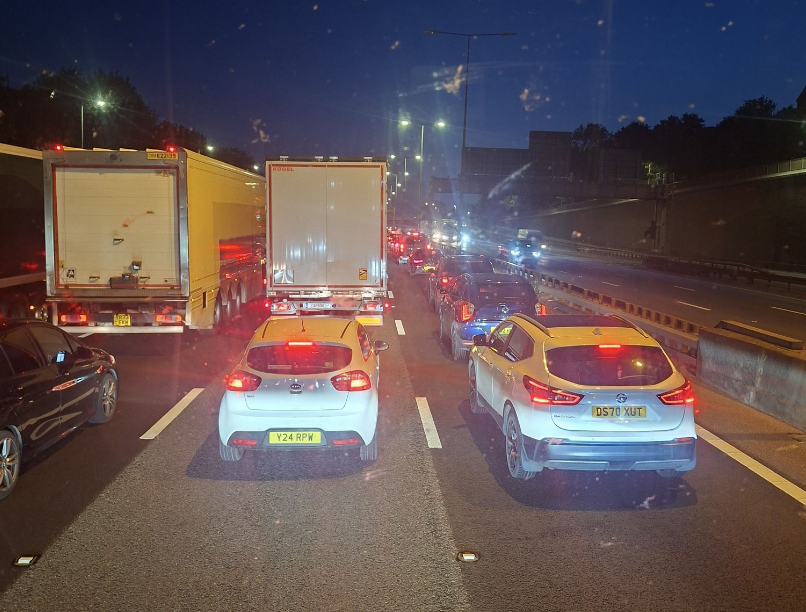 Pedestrian Detained After Early Morning M25 Incident Between Junction 2 and 1A