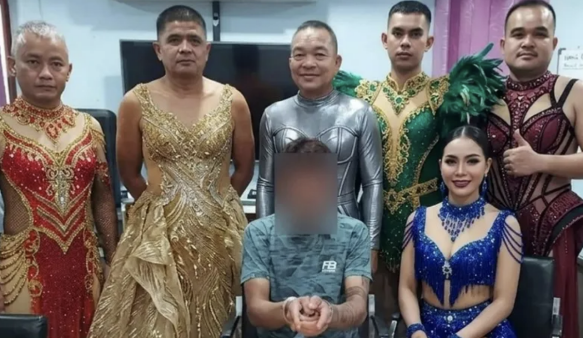 Thai Police Nab Drug Dealer in Drag Disguise at Street Festival
