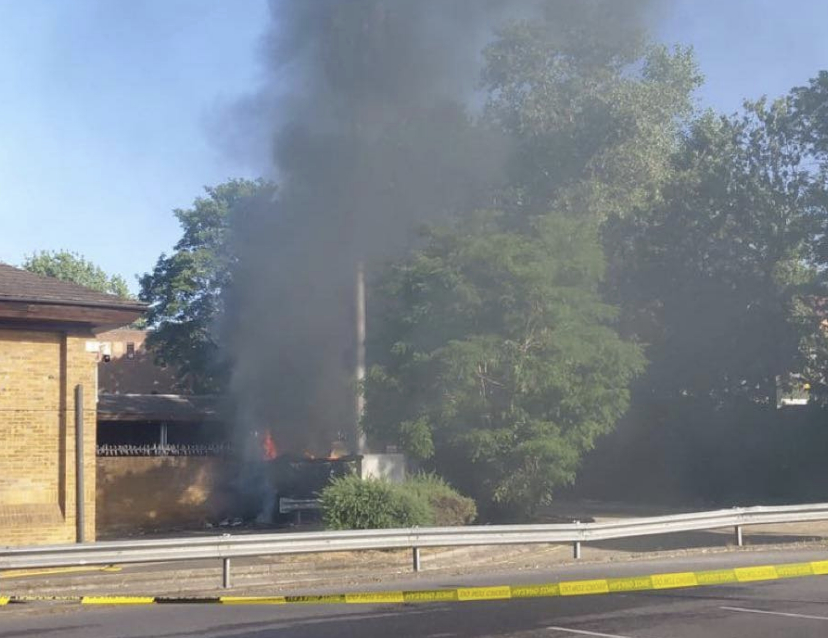 Electrical Fire at Willesden Green Transformer Sparks Evacuation