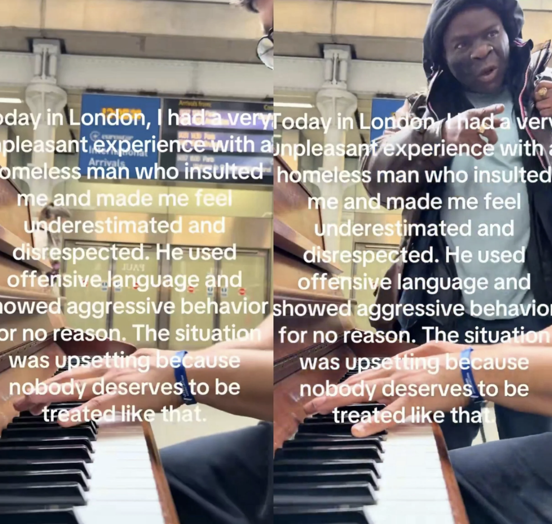 Young Pianist Threatened at St Pancras in Broad Daylight Confrontation