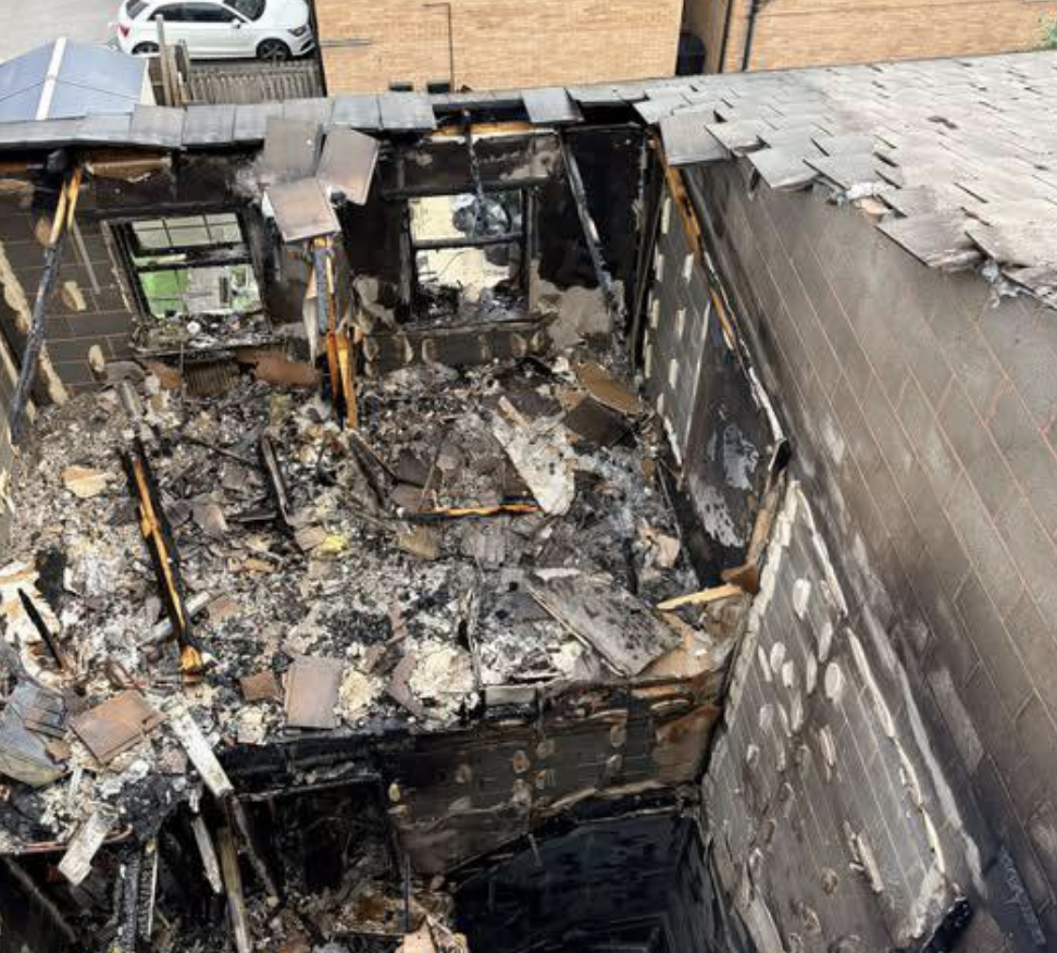E-Scooter Sparks Major House Fire in Normanton, Derbyshire