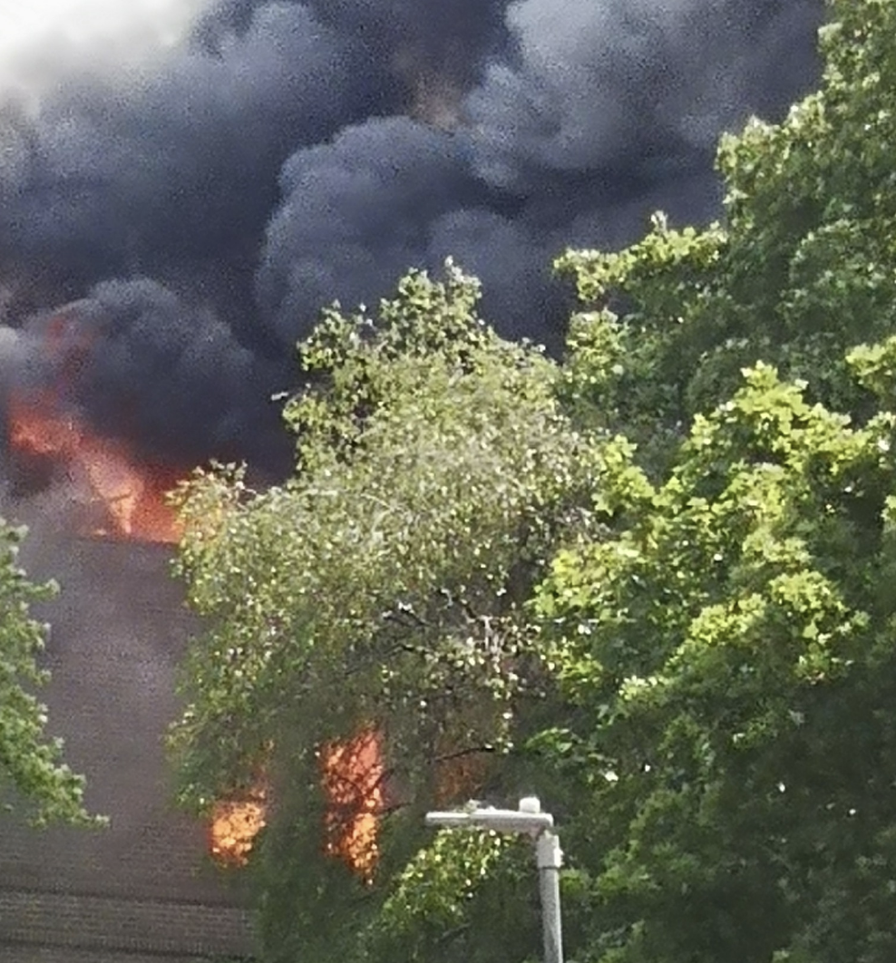 Suspicious Fire Hits Derelict Building in Ordnance Street, Chatham