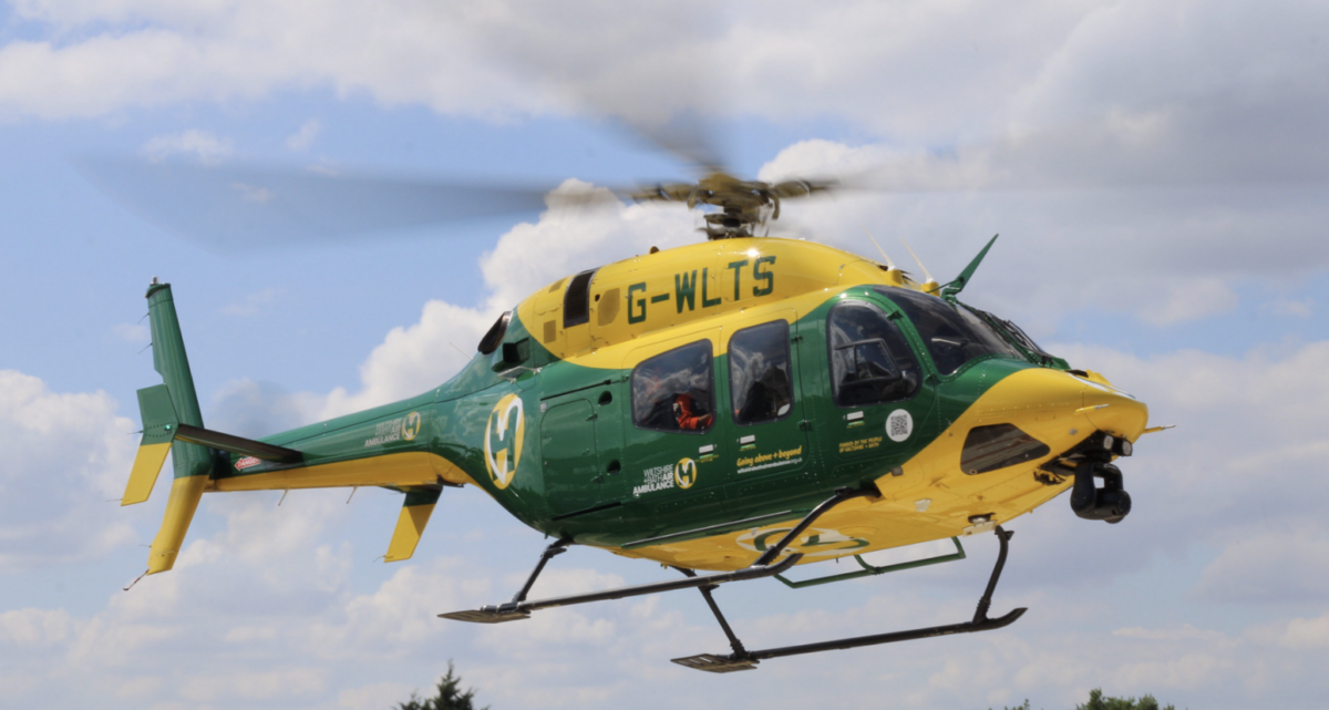 Air Ambulance Responds After Cyclist Hits Pothole in Minety