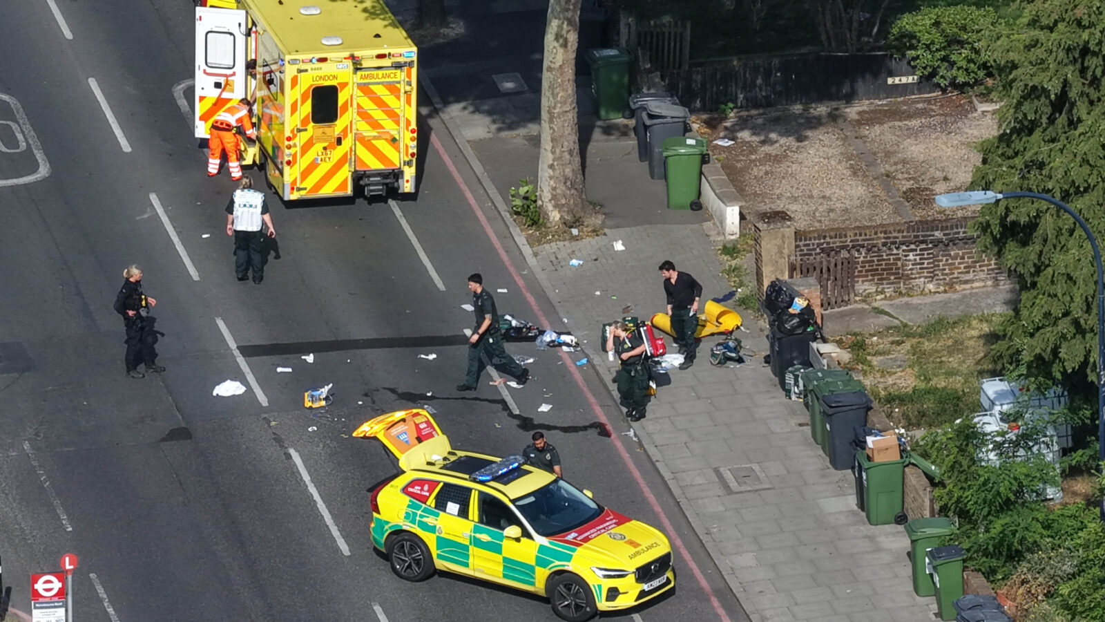 Man In Critical Condition After Standoff And Fall In Catford Flat