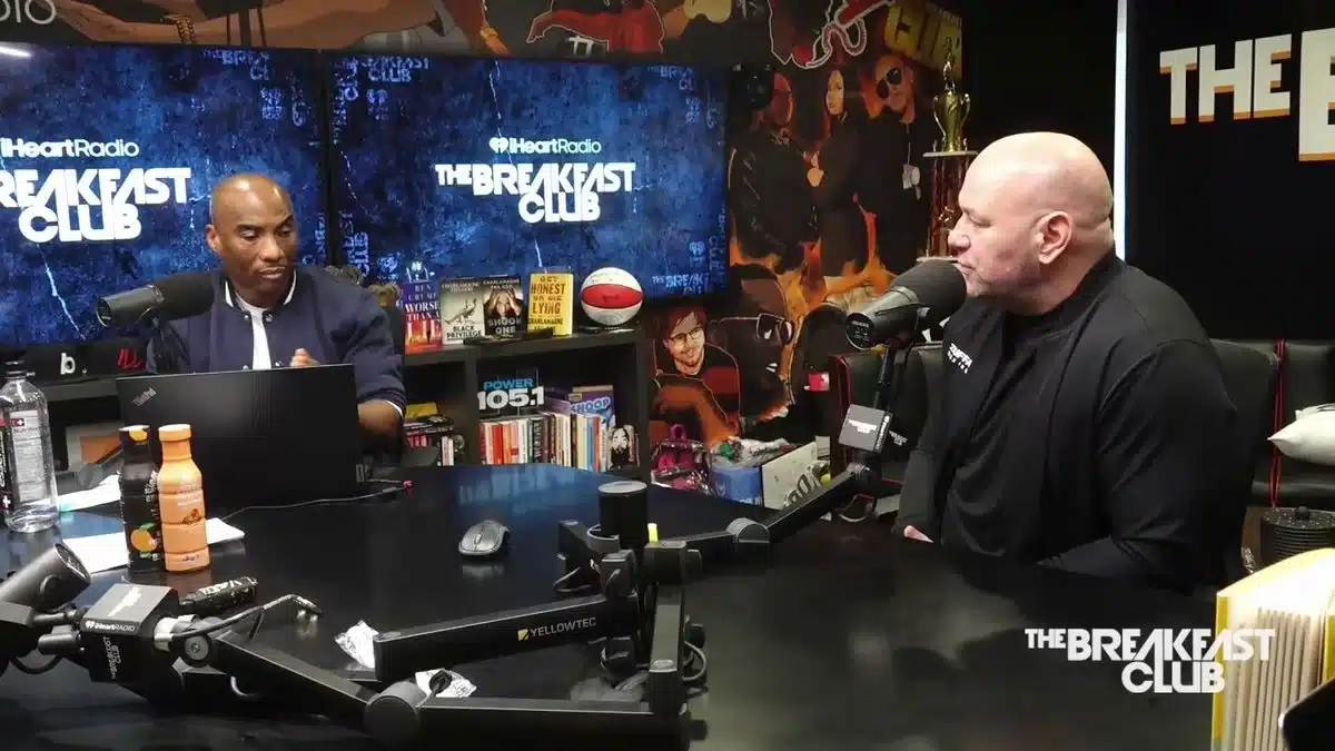 Charlamagne Challenges Dana White Over Trump Support on US Radio Show