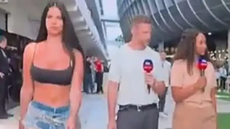 F1 Cameraman ‘Forgets He’s Live’ As He’s Distracted By Croatian Model At Miami GP