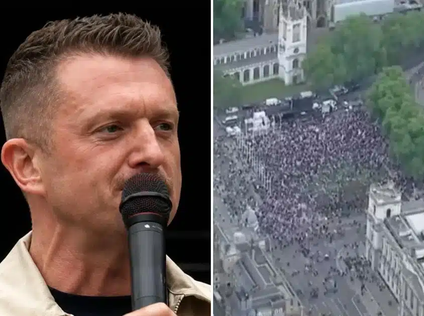 Met Police Estimate 60,000 at Unite The Kingdom Rally, Tommy Claims Millions