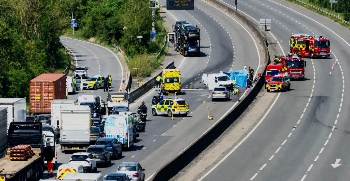 Serious M25 Collision Near Bletchingley Sparks Witness Appeal