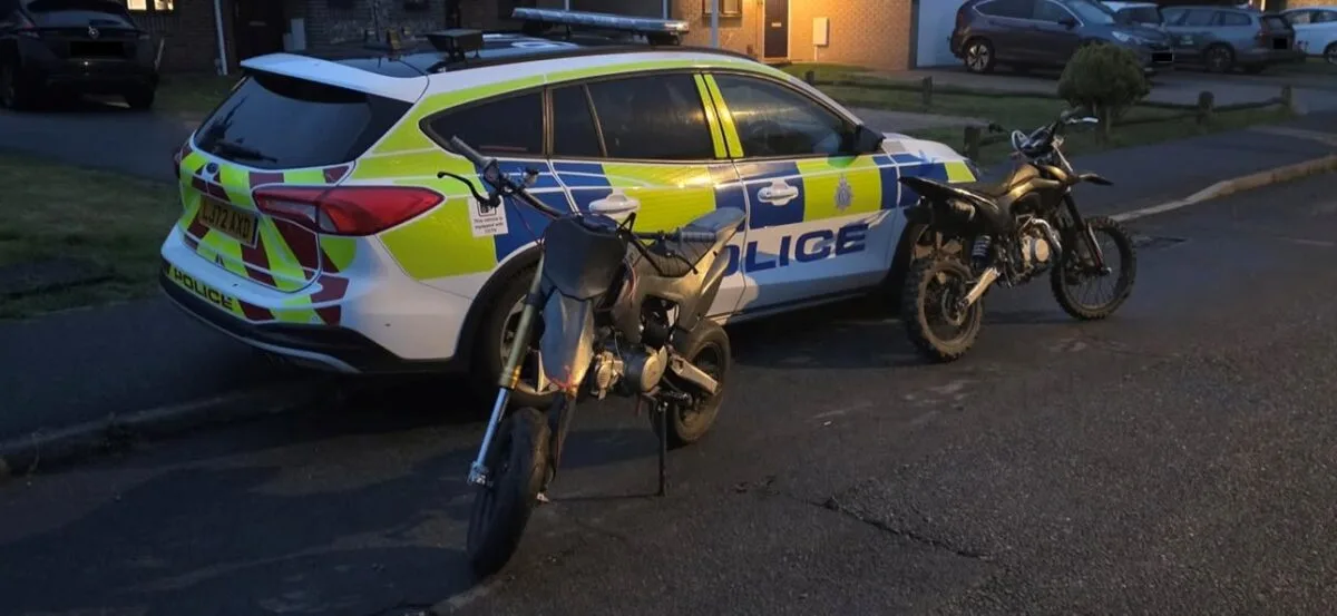 Three Boys Arrested After Dangerous Off-Road Bike Riding in Eastbourne and Polegate
