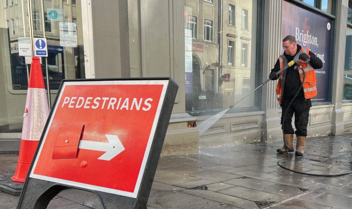 Brighton & Hove Launches Overnight Deep-Clean Service to Revamp City Centre