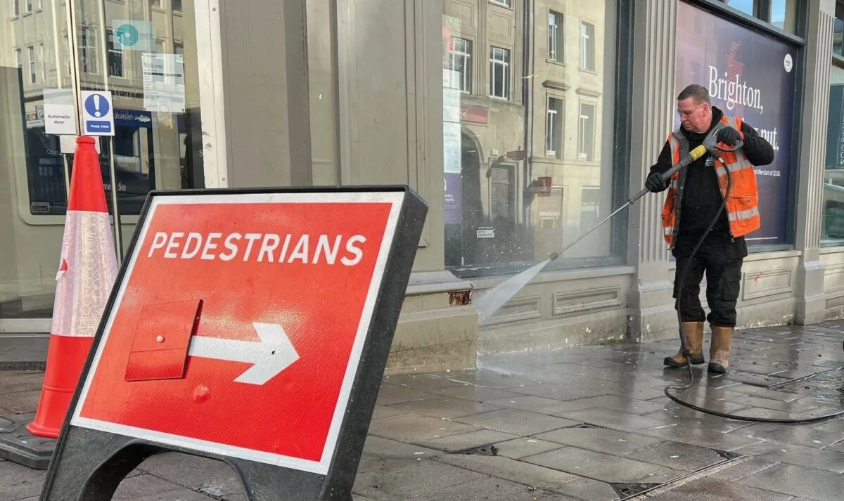 Brighton & Hove Launches Overnight Deep-Clean Service to Revamp City Centre
