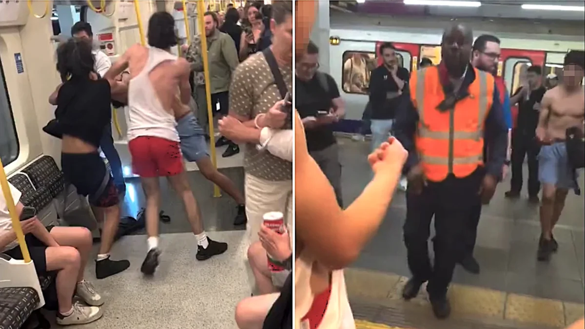 Violent Brawl Erupts on Tube and Platform at Earl’s Court Station