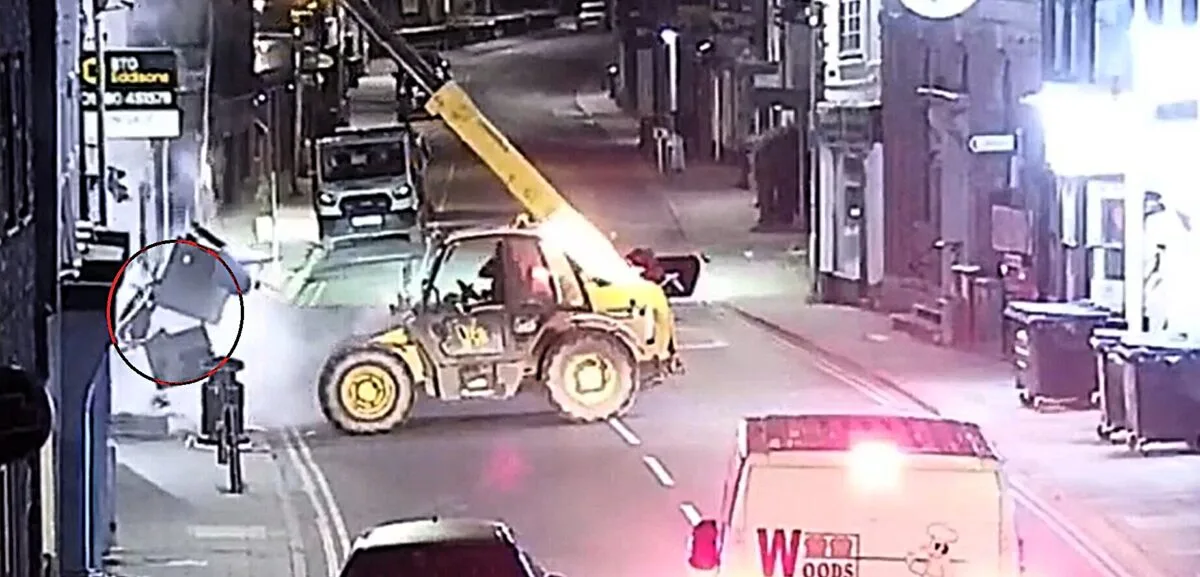 Ram-Raid Gang Steal ATM From Nationwide Branch in Ramsey Heist