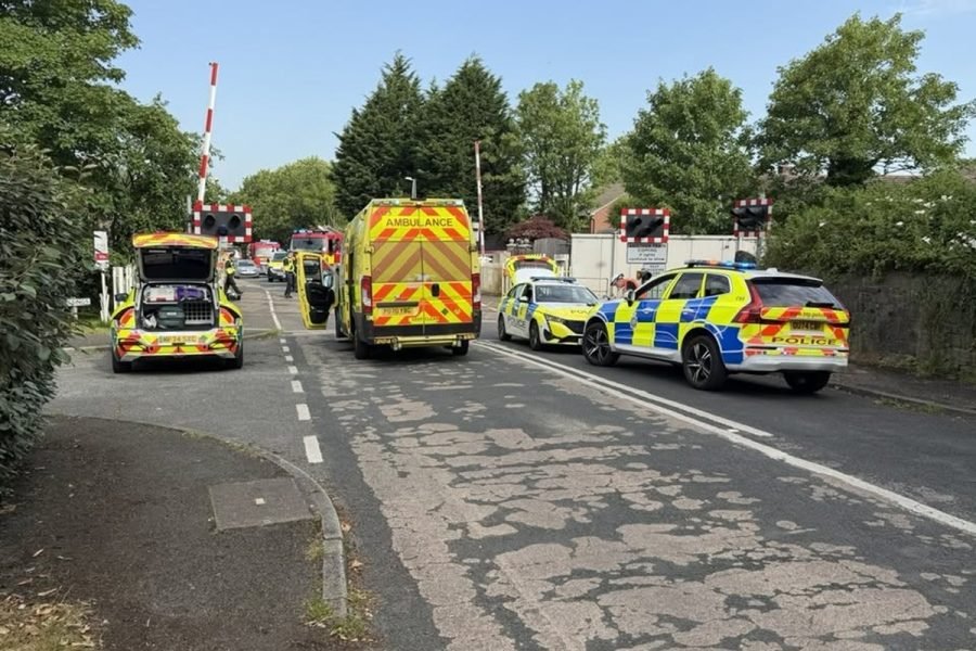 Train Hits Car at Hoghton Level Crossing Leaving One Dead and Child Critical
