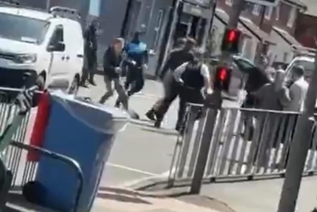 Five Arrested After Stabbing and Brawl in Anfield