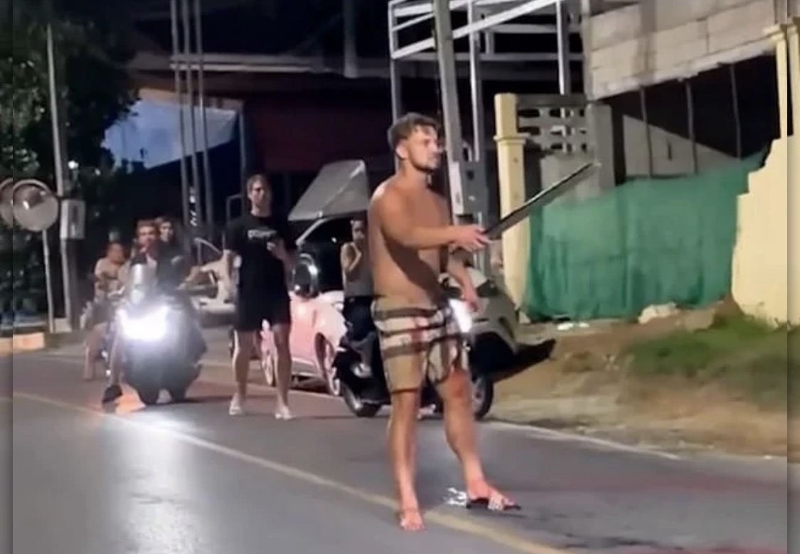 British Tourist Slashed by Sword in Phuket Road Rage Incident