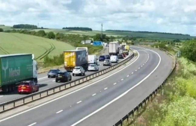 Multi-Vehicle M11 Crash Near Stansted Causes Five-Mile Delays