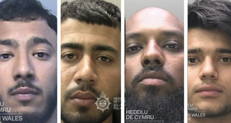 Four Men Jailed Over Stabbing Violence in Swansea City Centre