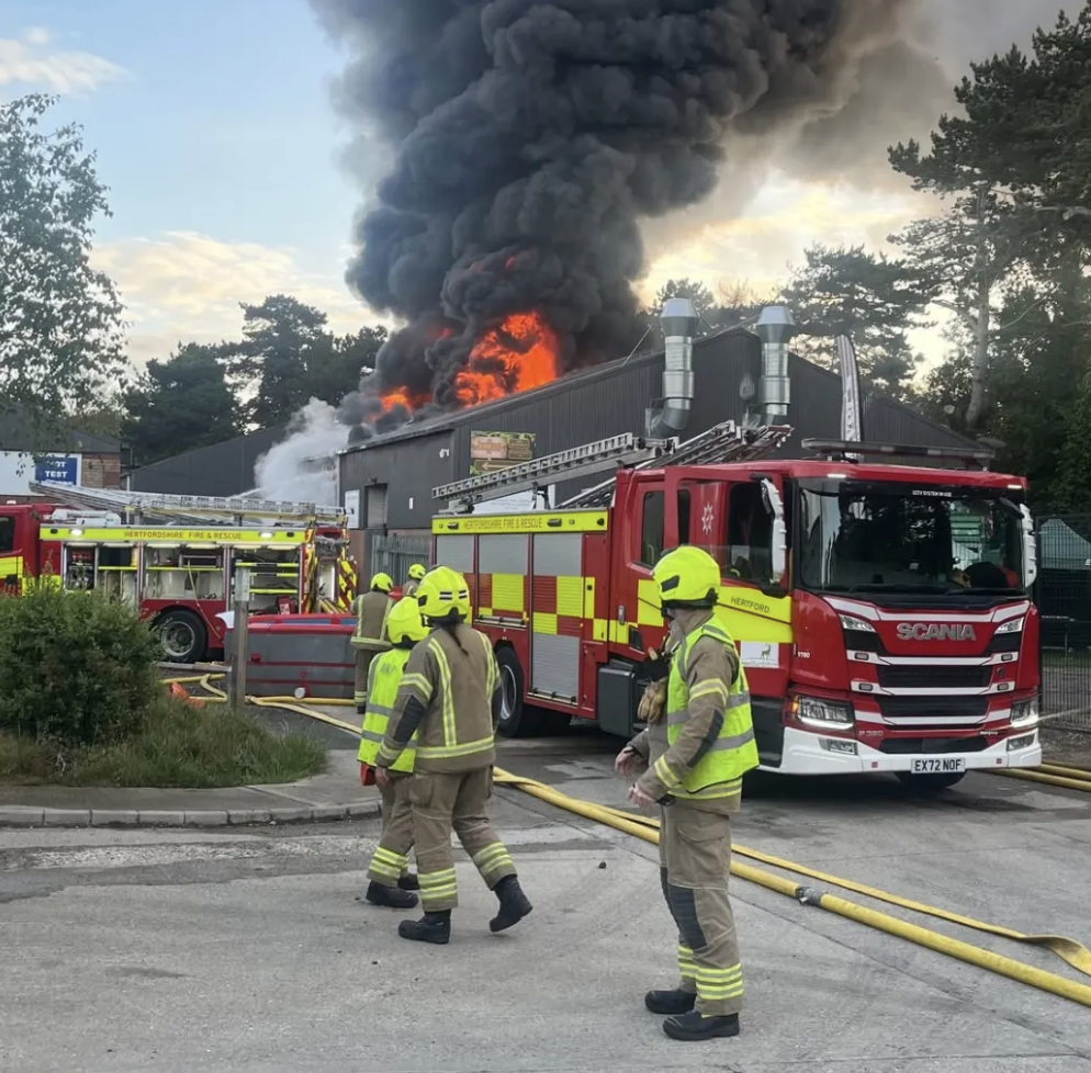 Devastating Fire Destroys Hertfordshire Mini Zoo and Soft Play Centre