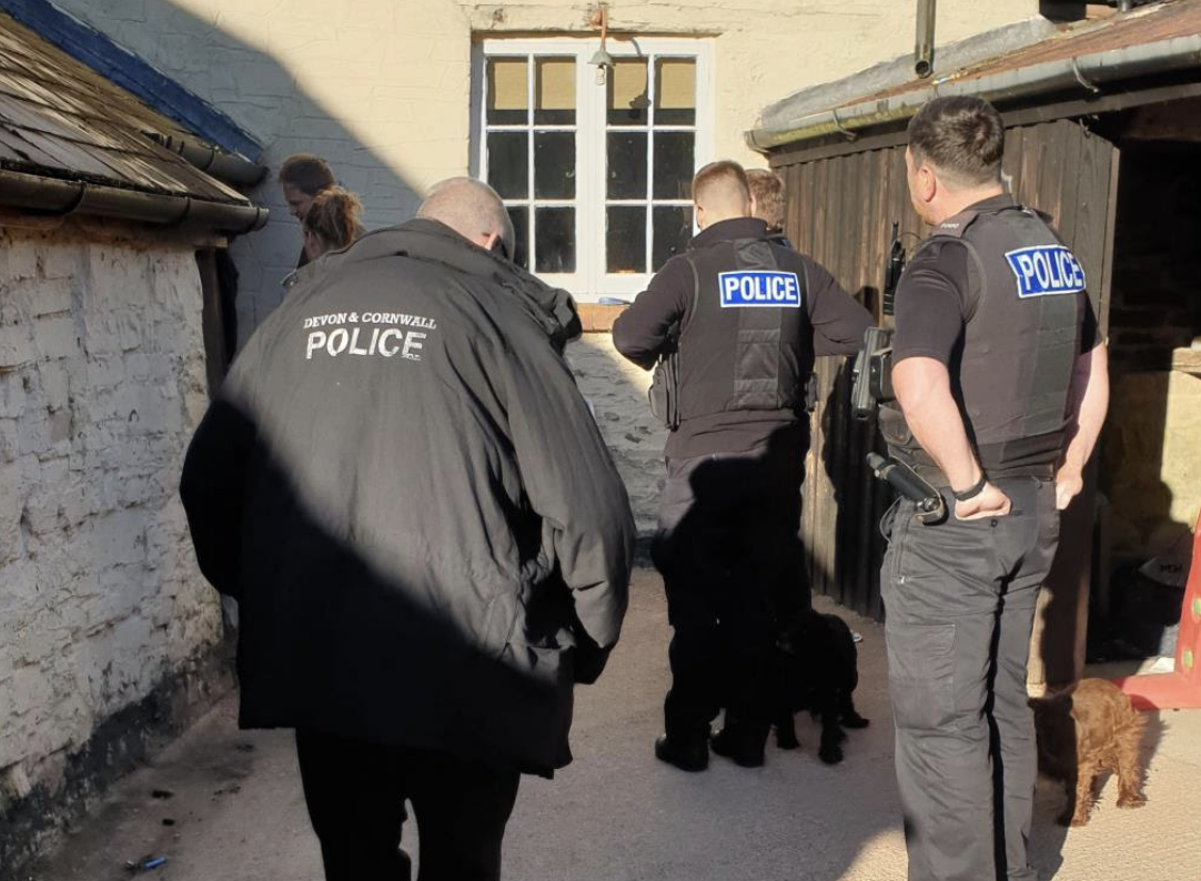 Man Arrested and Dogs Seized in Mid Devon Animal Welfare Raid