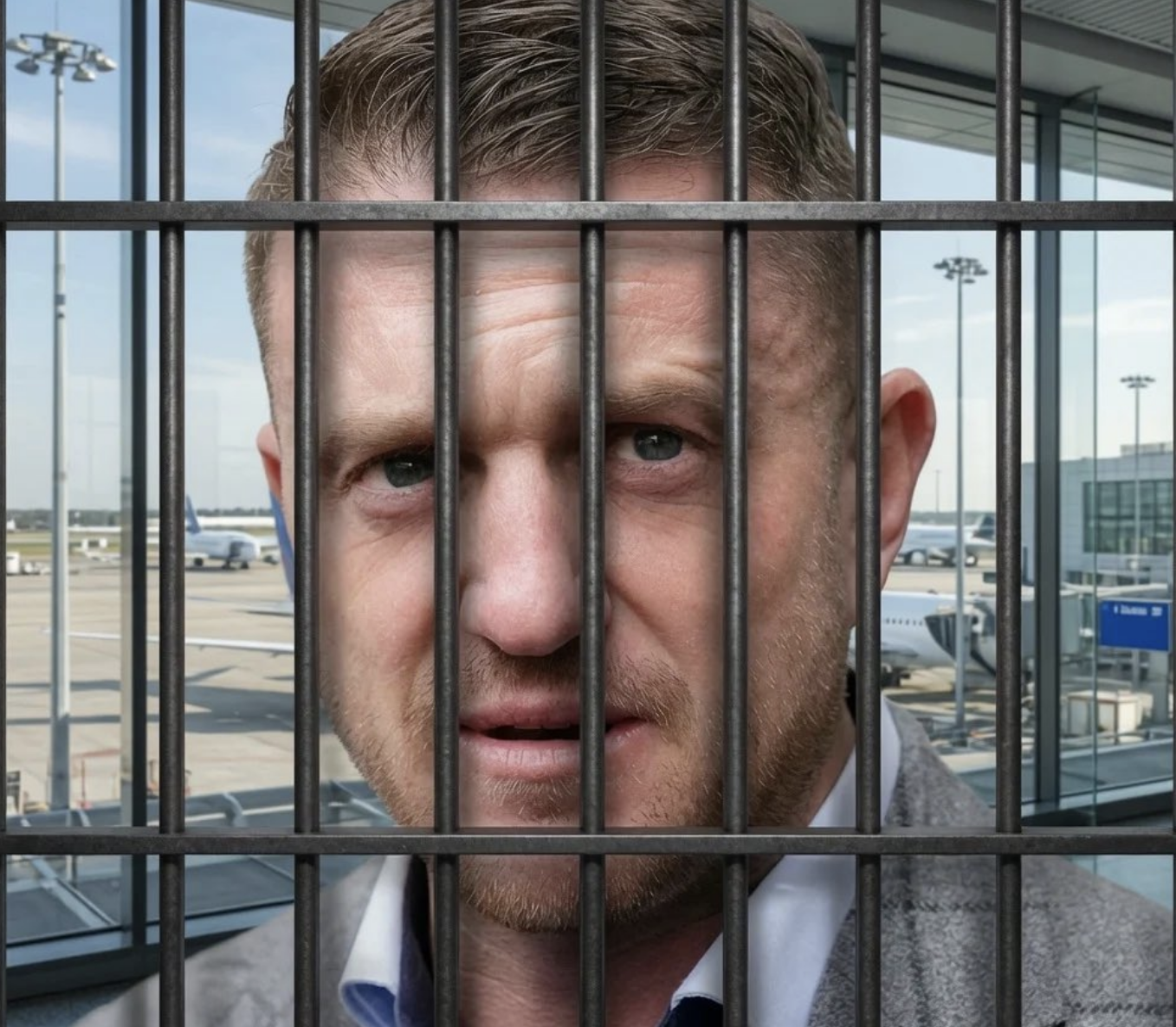 Tommy Robinson Detained at Heathrow Under Counter-Terror Law