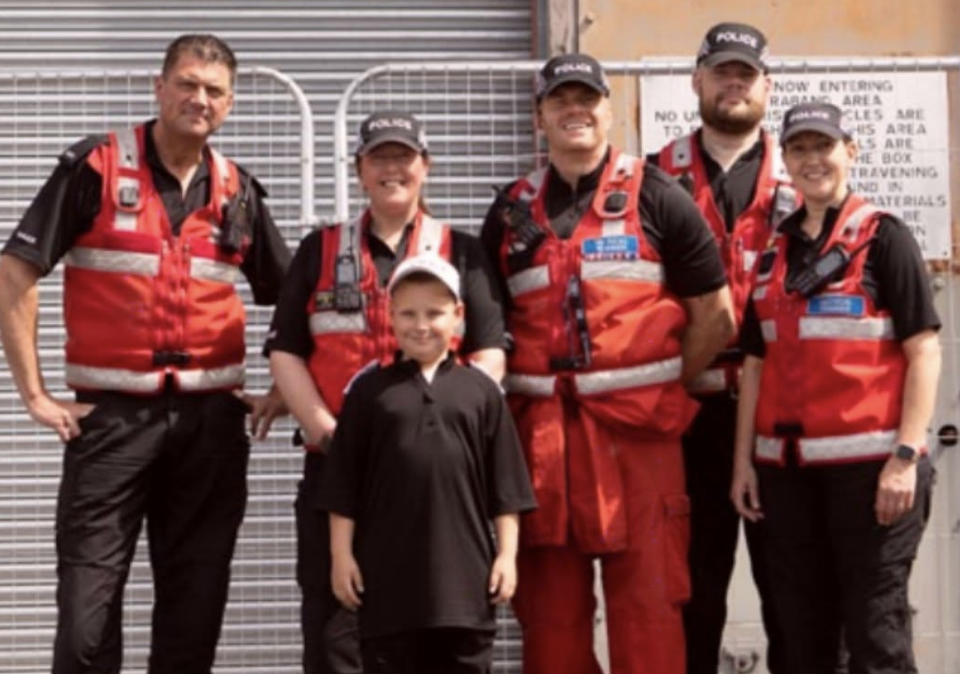 Nine-Year-Old James Experiences Staffordshire Police Tactical Training