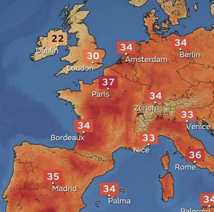 UK Faces Six Day Heatwave With 30C Temperatures and Health Alerts