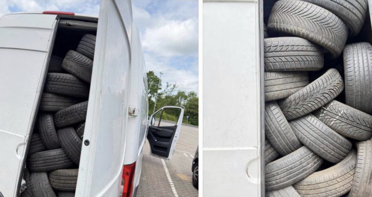 M6 Motorway Driver Reported After Overloaded Vehicle Found 15% Overweight