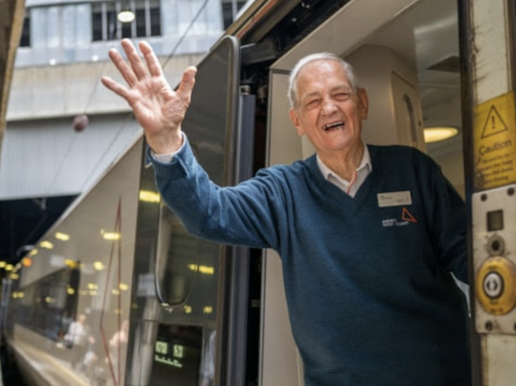 Avanti West Coast Train Manager Bob Carpenter Still Welcomes Passengers at 84