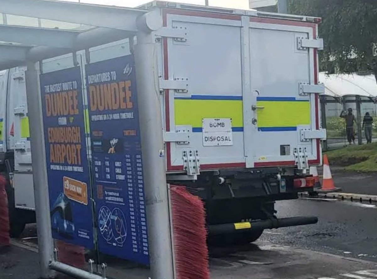 Edinburgh Airport Evacuated After Suspicious Package Sparks Bomb Squad Response
